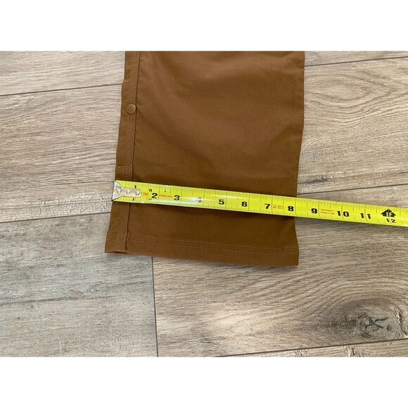 Prana Zion Cargo Pants II Mens 40X32 Belted Brown Straight Outdoor Hiking NEW - Picture 7 of 10